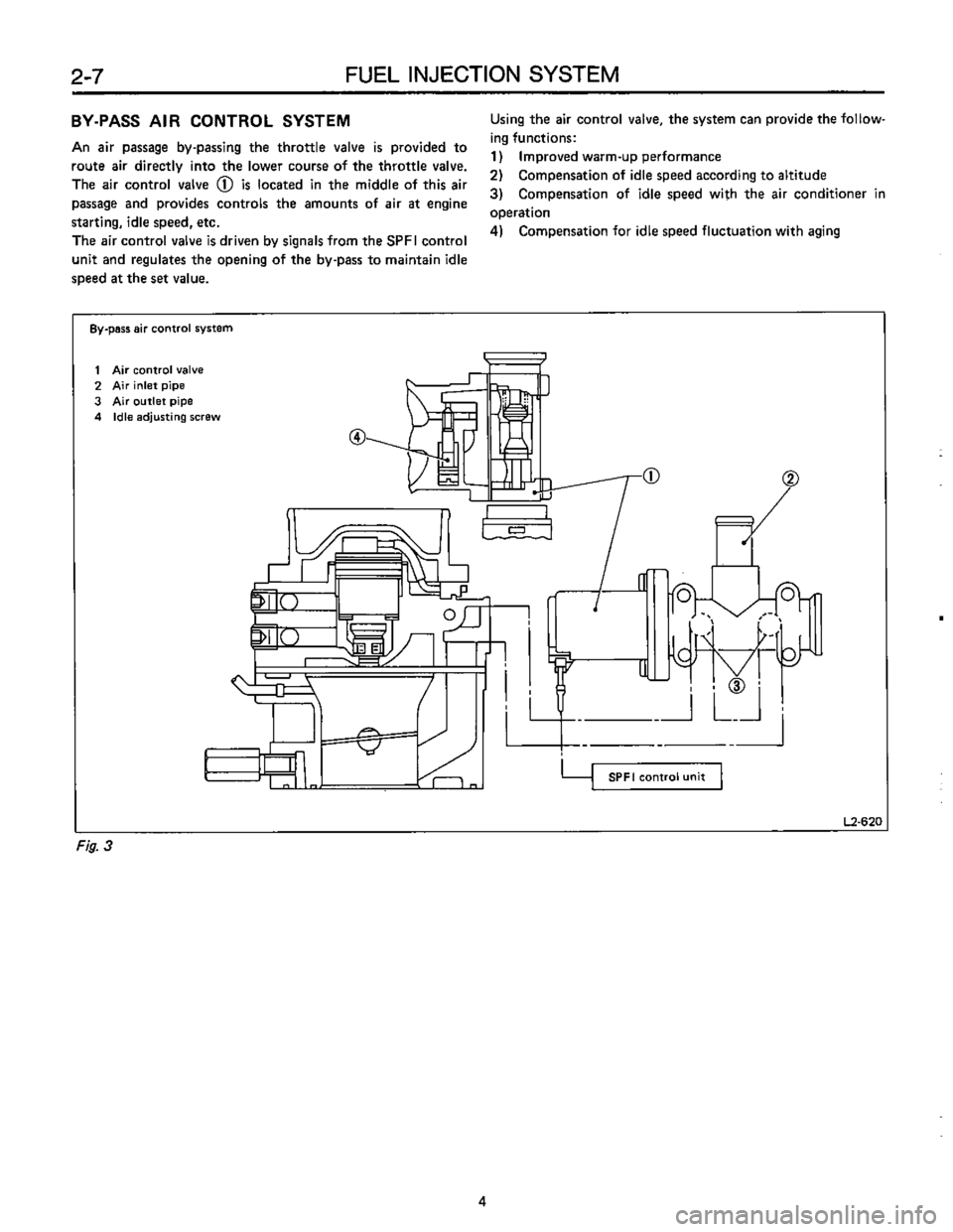 SUBARU LEONE 1989  Service Repair Manual 