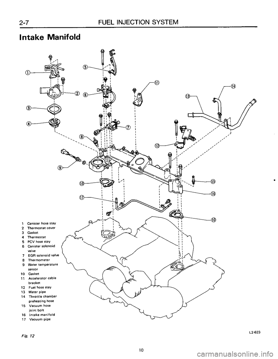SUBARU LEONE 1989  Service Repair Manual 