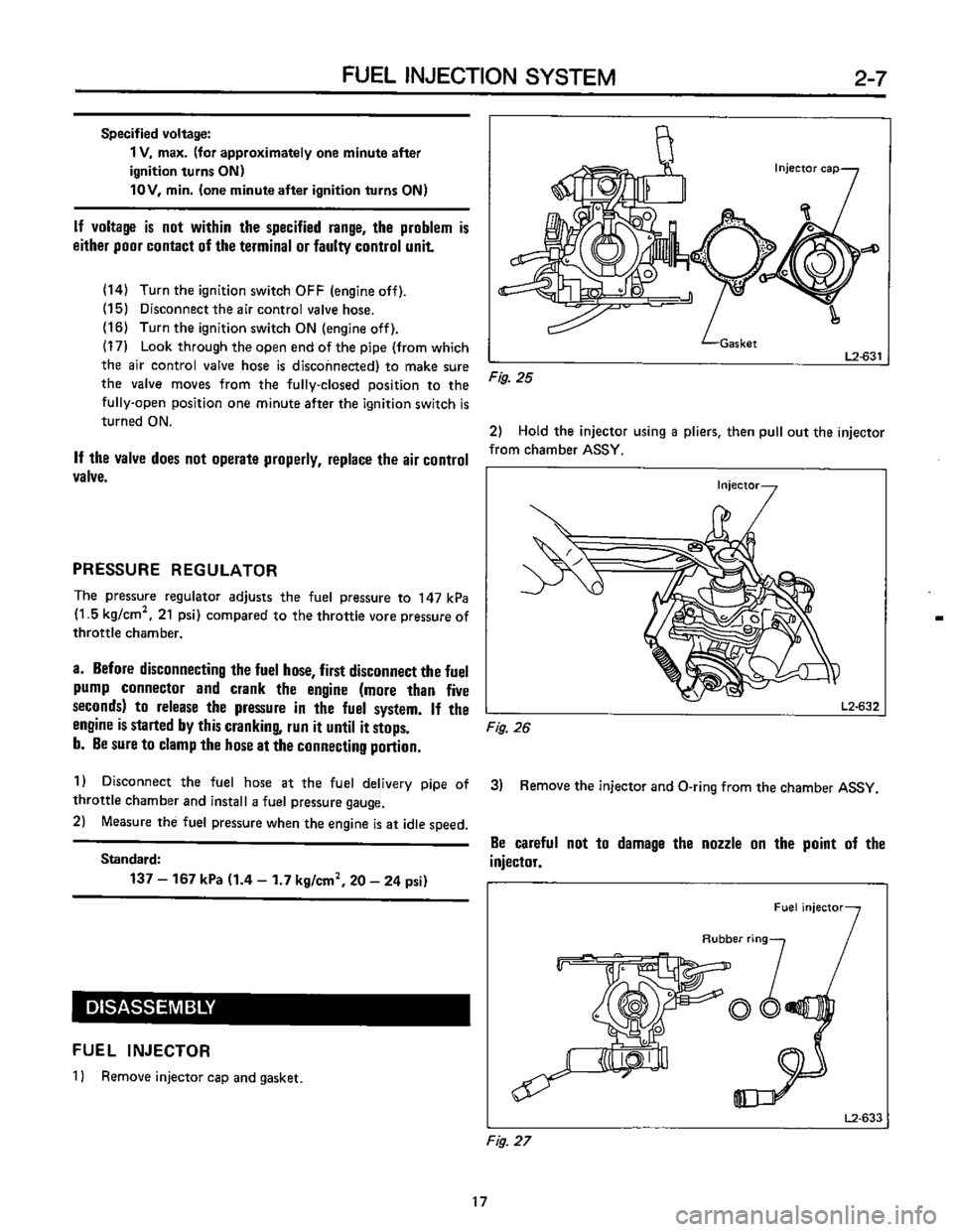 SUBARU LEONE 1989  Service Repair Manual 