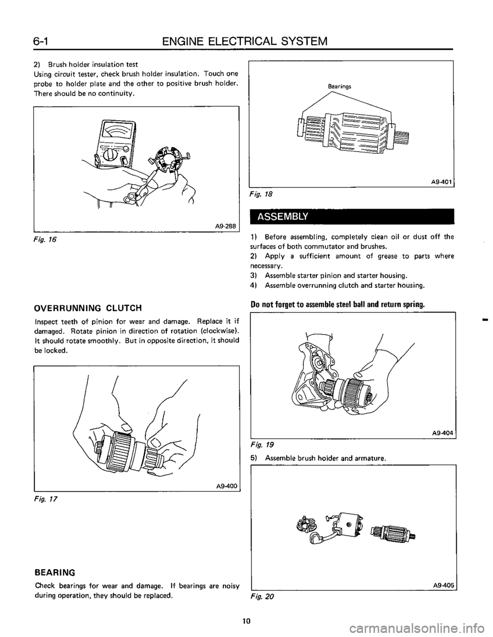 SUBARU LEONE 1989  Service Repair Manual 