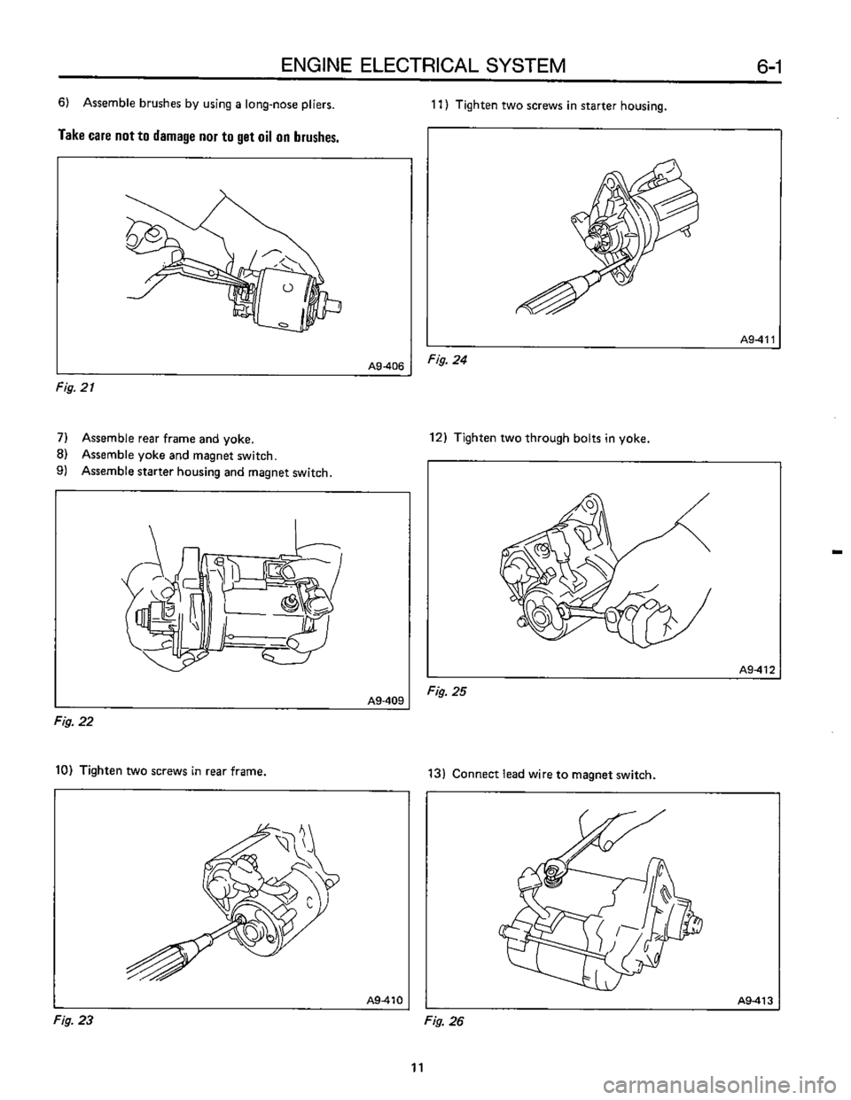 SUBARU LEONE 1989  Service Repair Manual 