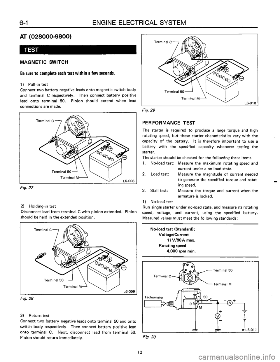 SUBARU LEONE 1989  Service Repair Manual 