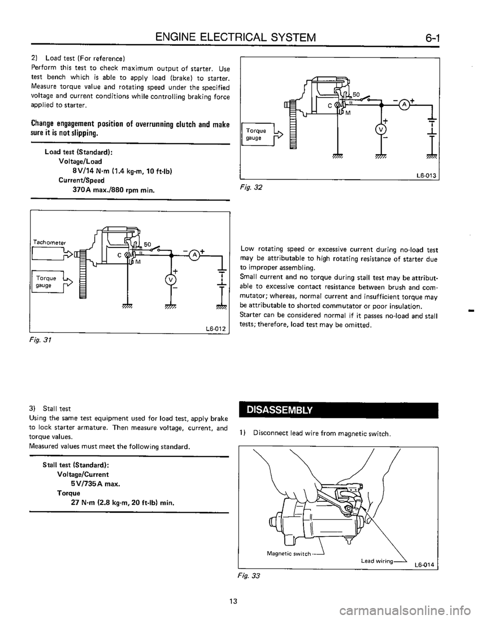 SUBARU LEONE 1989  Service Repair Manual 