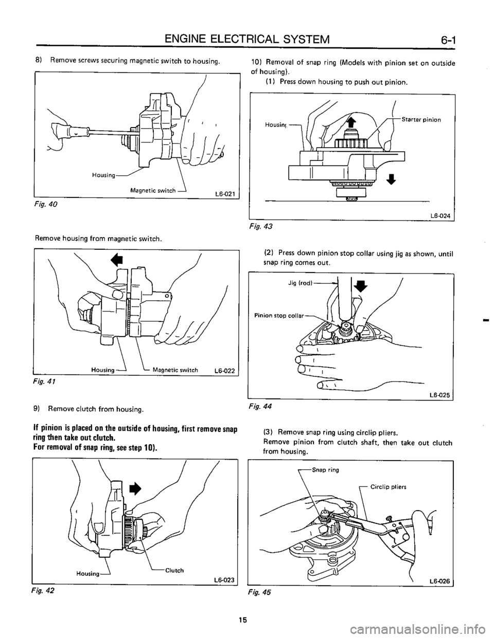 SUBARU LEONE 1989  Service Repair Manual 