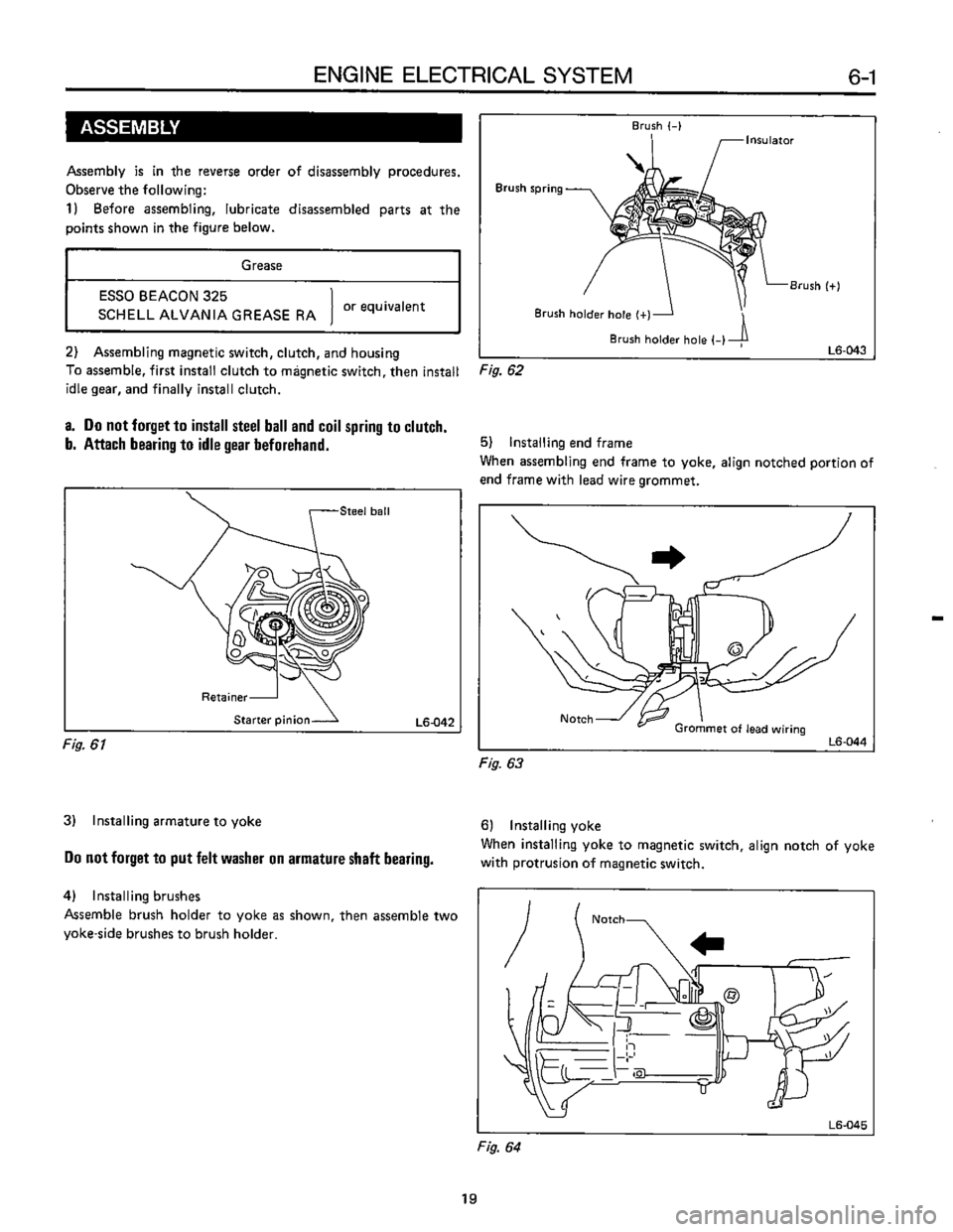 SUBARU LEONE 1989  Service Repair Manual 