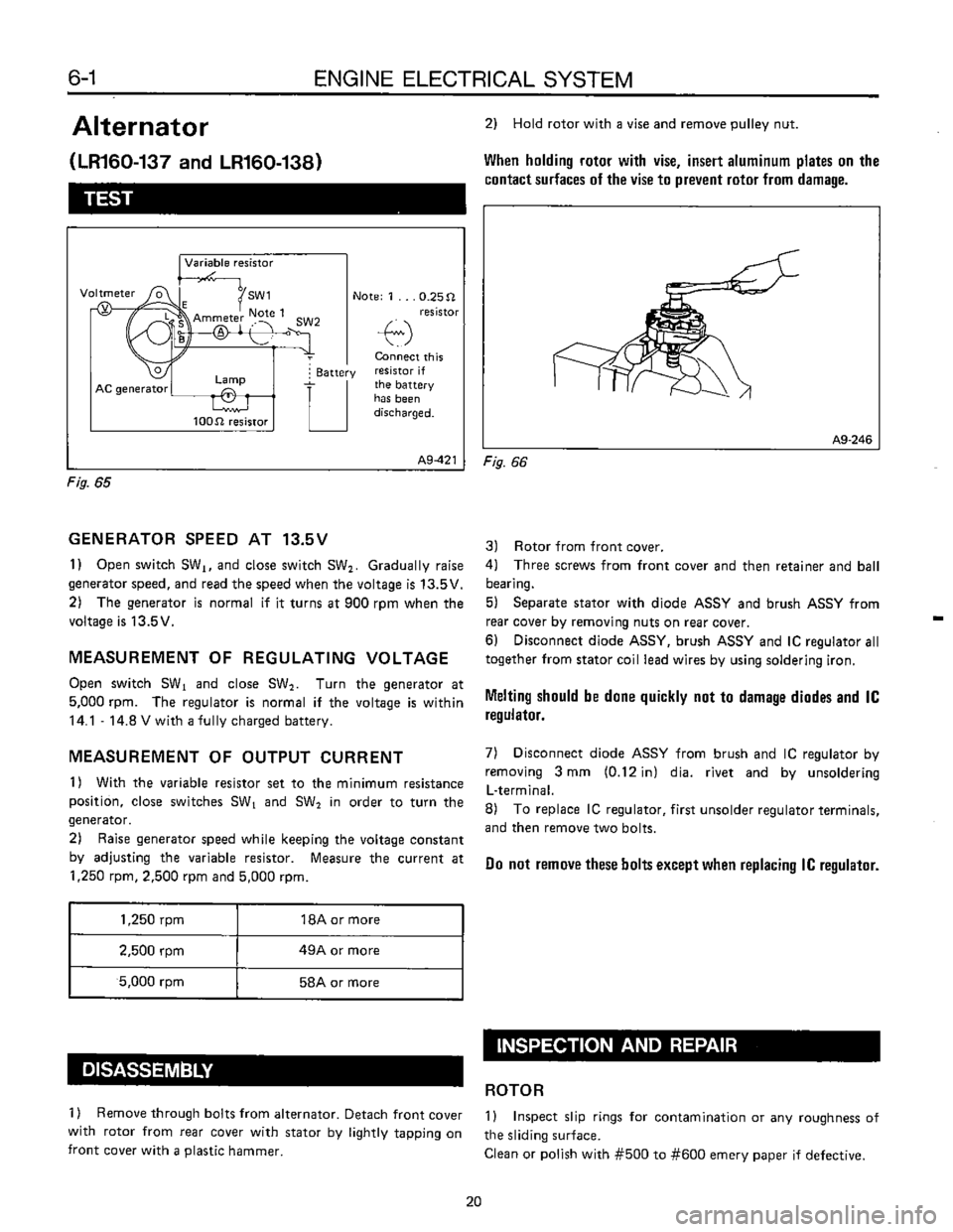 SUBARU LEONE 1989  Service Repair Manual 