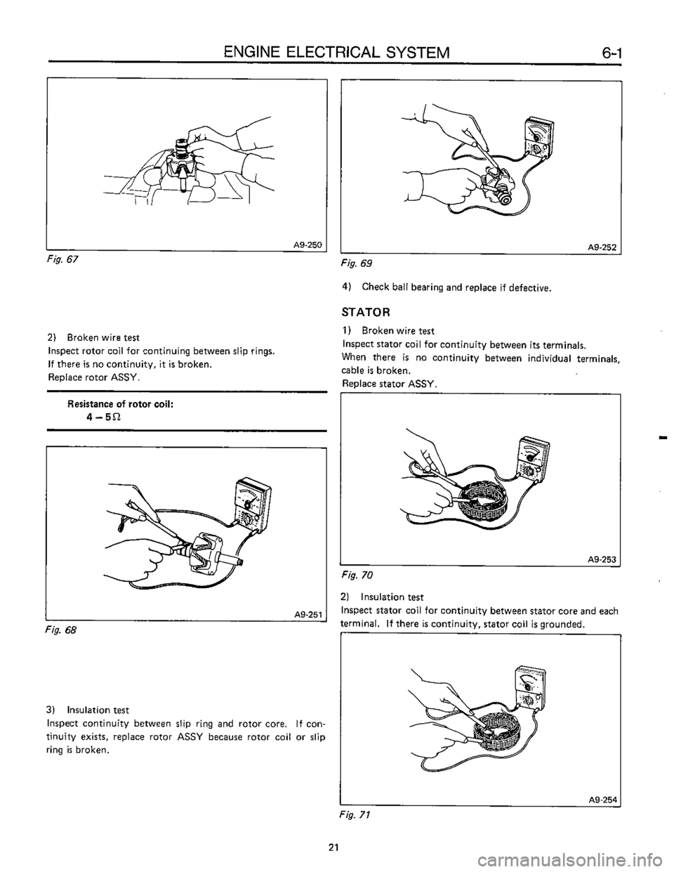 SUBARU LEONE 1989  Service Repair Manual 