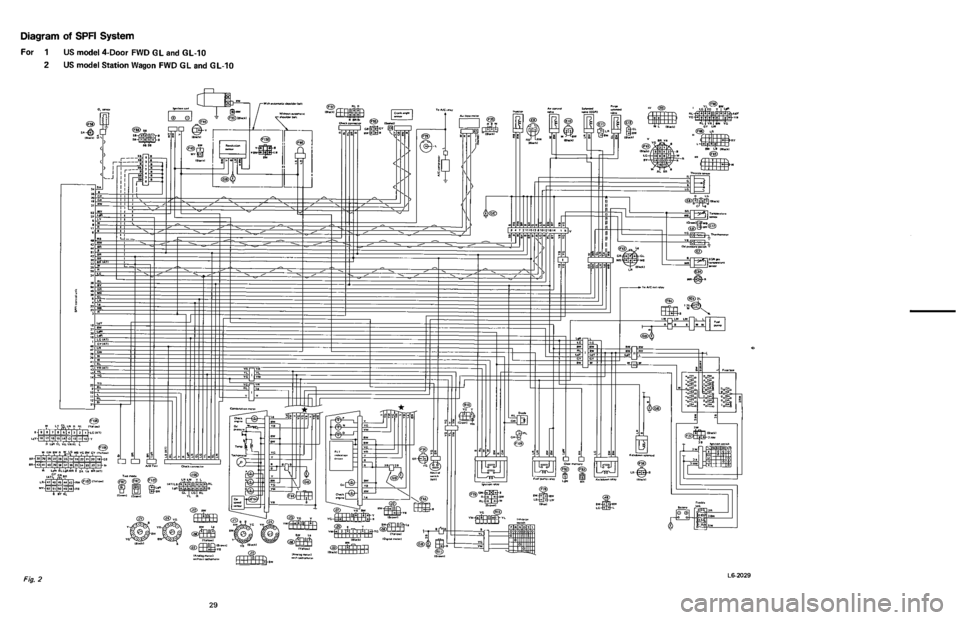 SUBARU LEONE 1989  Service Repair Manual 