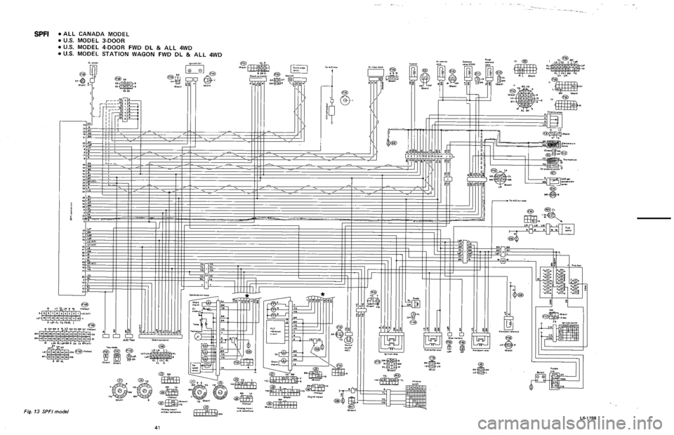 SUBARU LEONE 1989  Service Repair Manual 