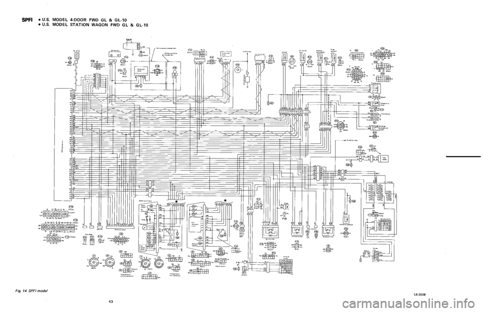 SUBARU LEONE 1989  Service Repair Manual 