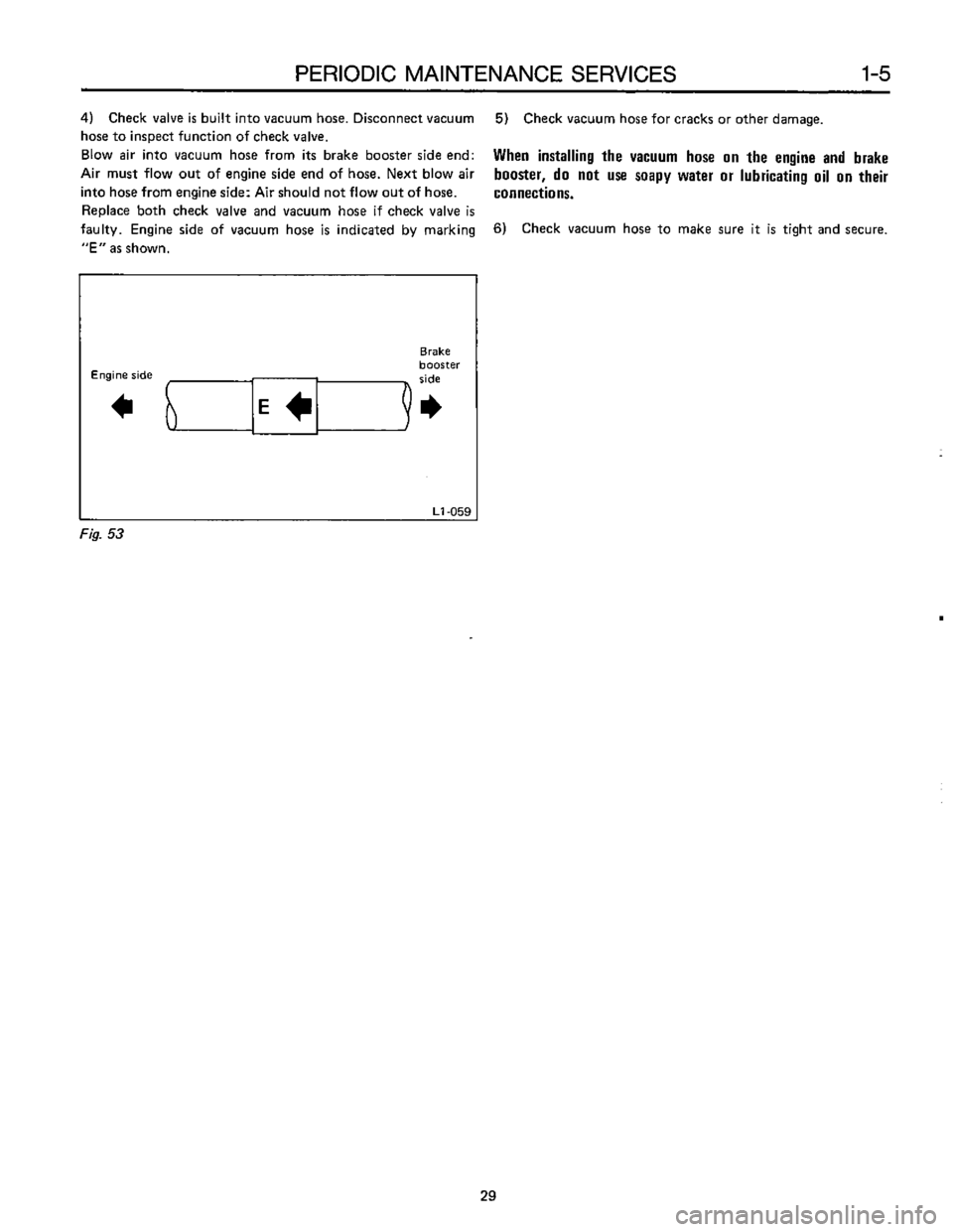 SUBARU LEONE 1989  Service Repair Manual 