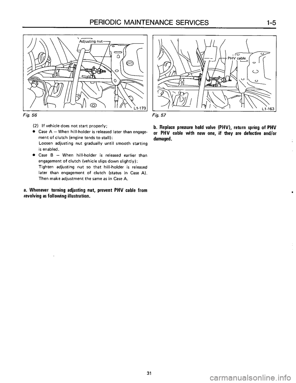 SUBARU LEONE 1989  Service Repair Manual 