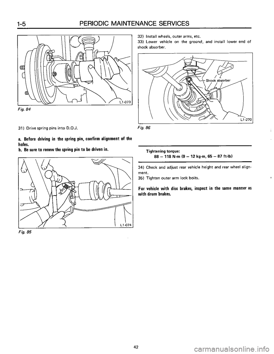 SUBARU LEONE 1989  Service Repair Manual 