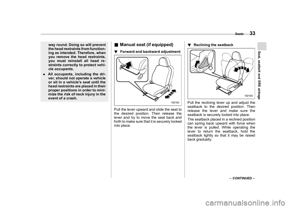 SUBARU ASCENT 2023  Owners Manual ������
