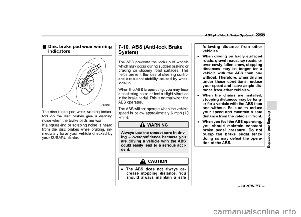 SUBARU ASCENT 2023  Owners Manual �������
