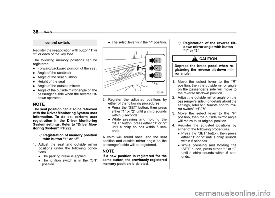 SUBARU ASCENT 2023  Owners Manual ������
