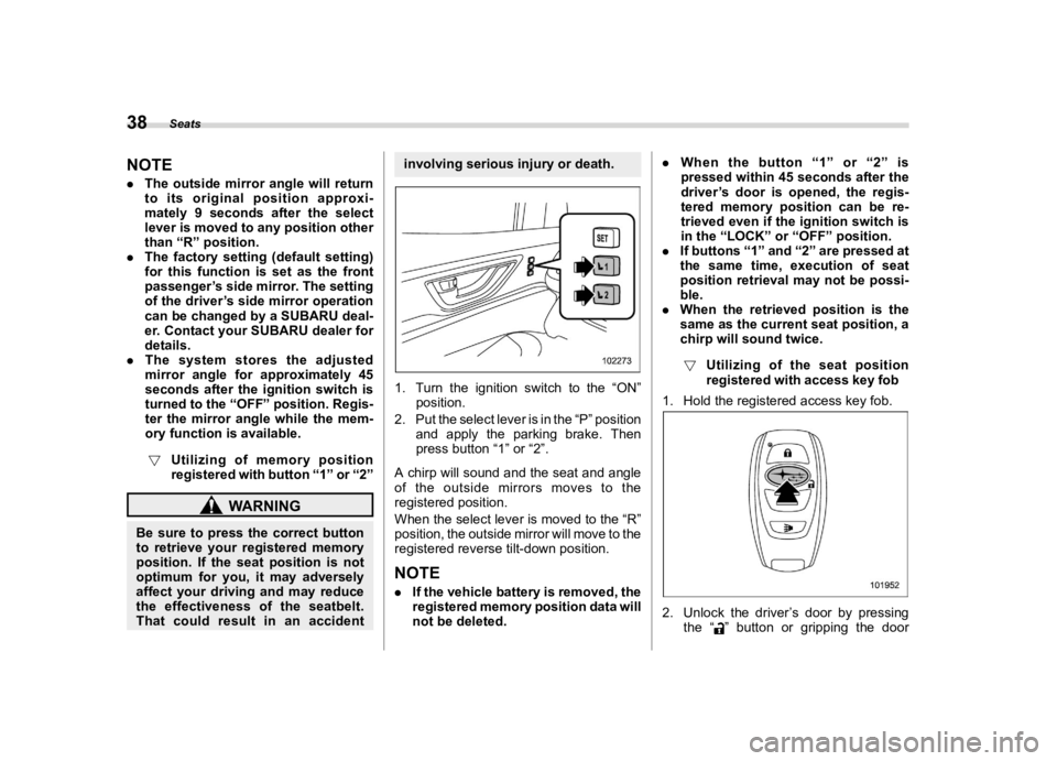 SUBARU ASCENT 2023  Owners Manual ������
