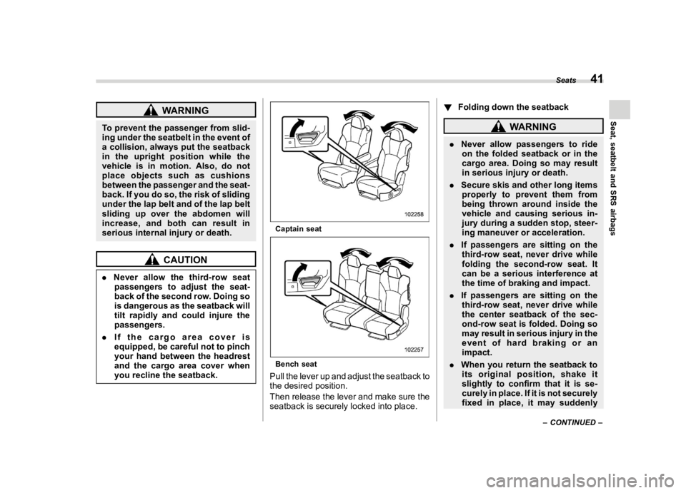 SUBARU ASCENT 2023  Owners Manual ������

