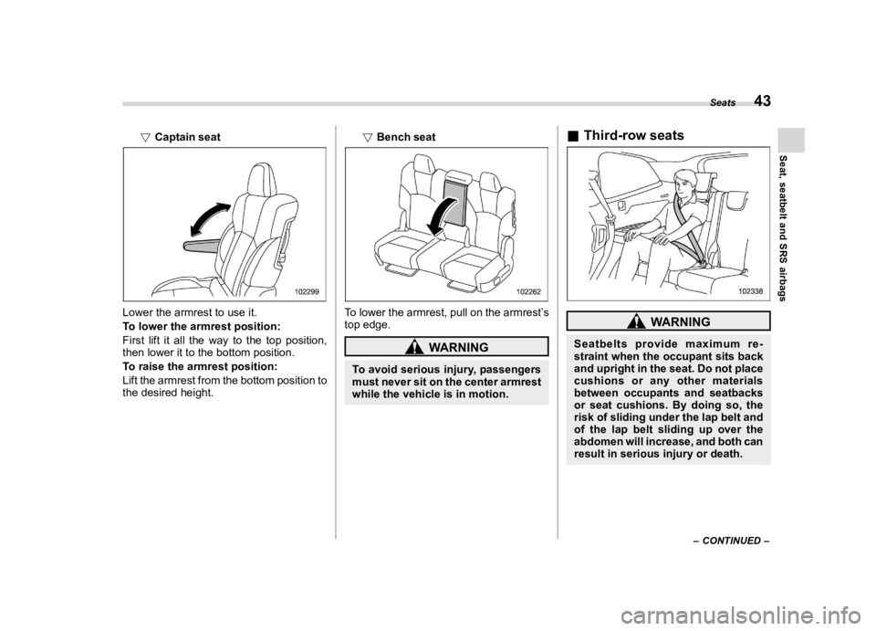 SUBARU ASCENT 2023  Owners Manual ������
