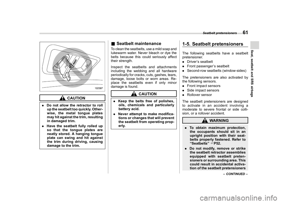 SUBARU ASCENT 2023  Owners Manual ������
