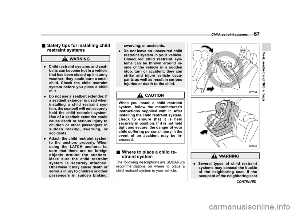 SUBARU ASCENT 2023  Owners Manual ������
