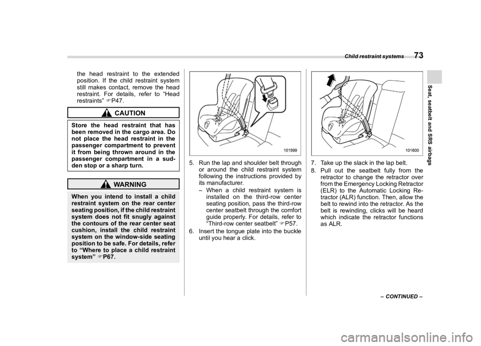 SUBARU ASCENT 2023  Owners Manual ������
