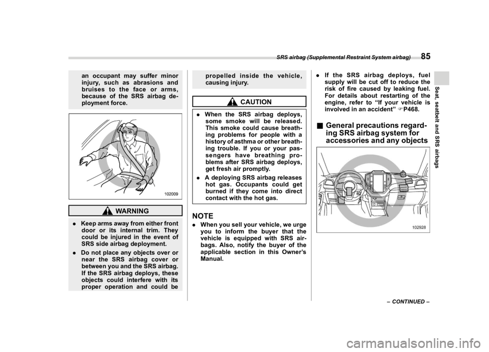 SUBARU ASCENT 2023  Owners Manual ������
