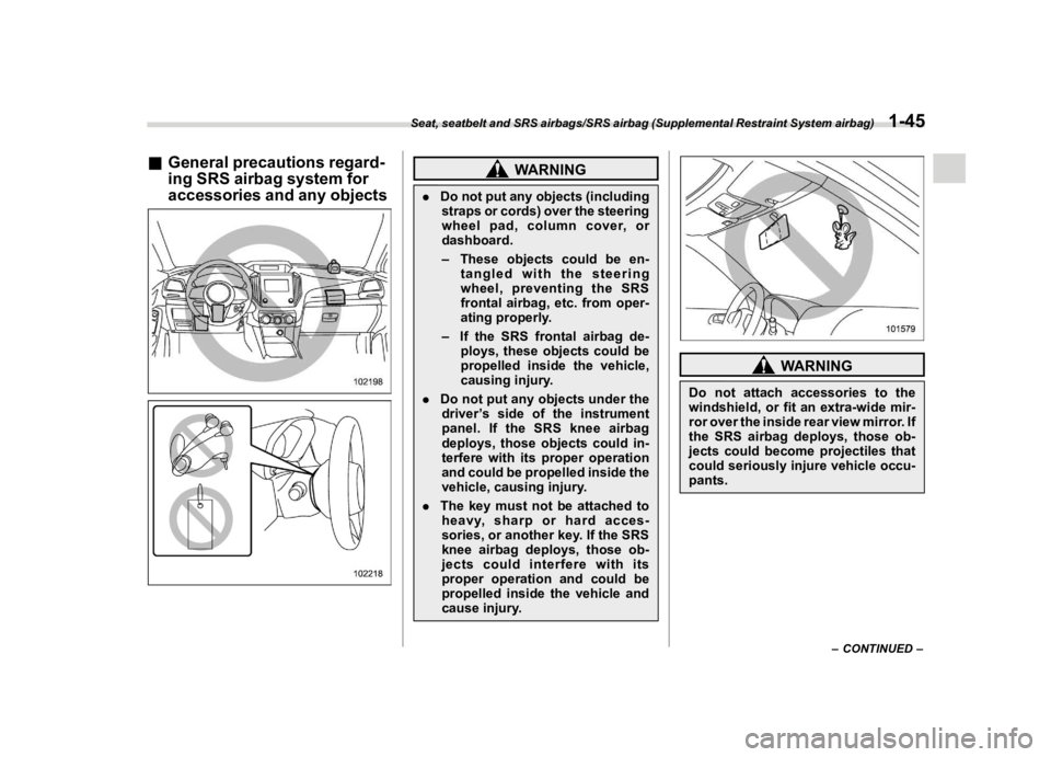 SUBARU CROSSTREK 2023  Owners Manual ������

