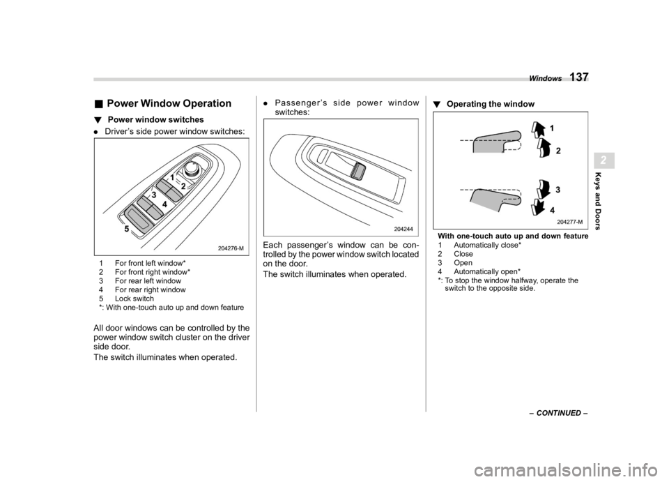SUBARU CROSSTREK 2024  Owners Manual �������
