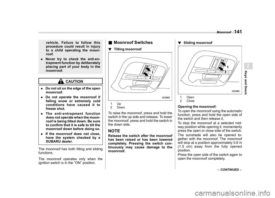SUBARU CROSSTREK 2024  Owners Manual �������
