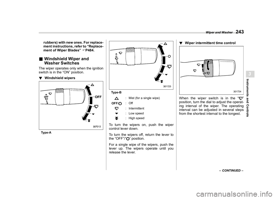 SUBARU CROSSTREK 2024  Owners Manual �������
