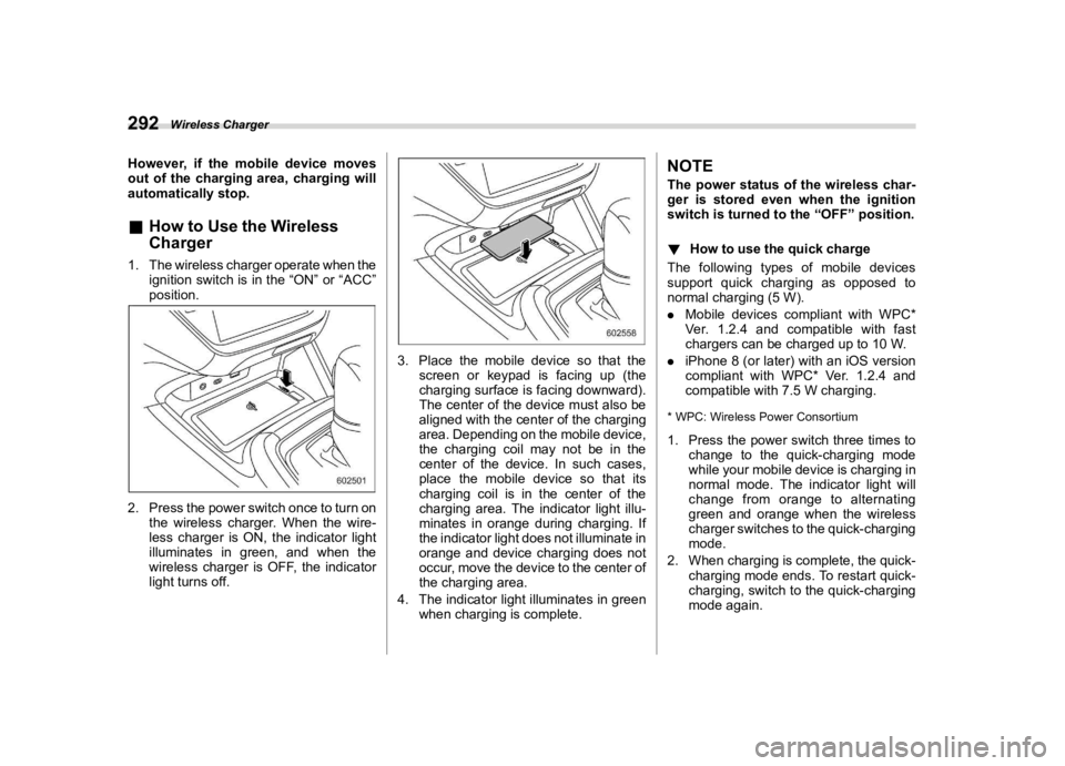 SUBARU CROSSTREK 2024  Owners Manual �������
