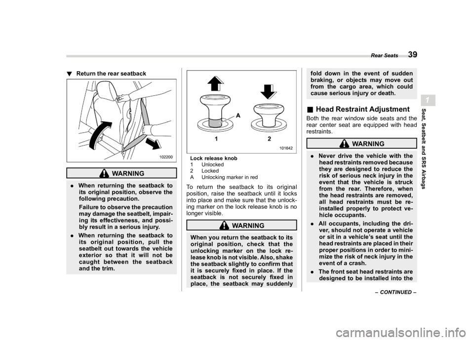 SUBARU CROSSTREK 2024  Owners Manual ������
