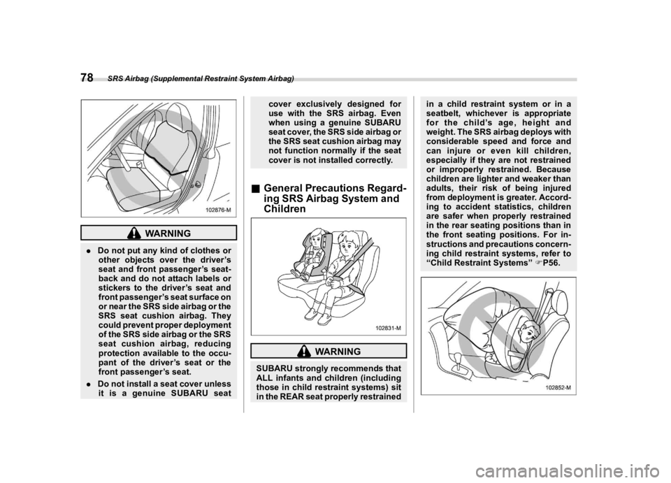 SUBARU CROSSTREK 2024  Owners Manual ������

