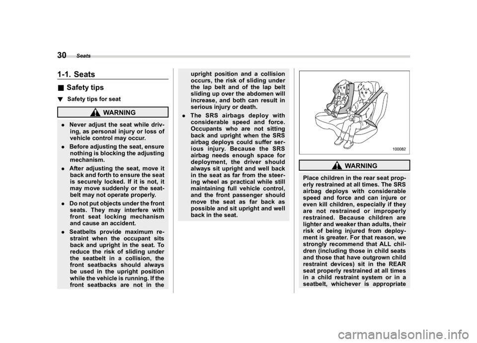 SUBARU FORESTER 2023  Owners Manual ������
