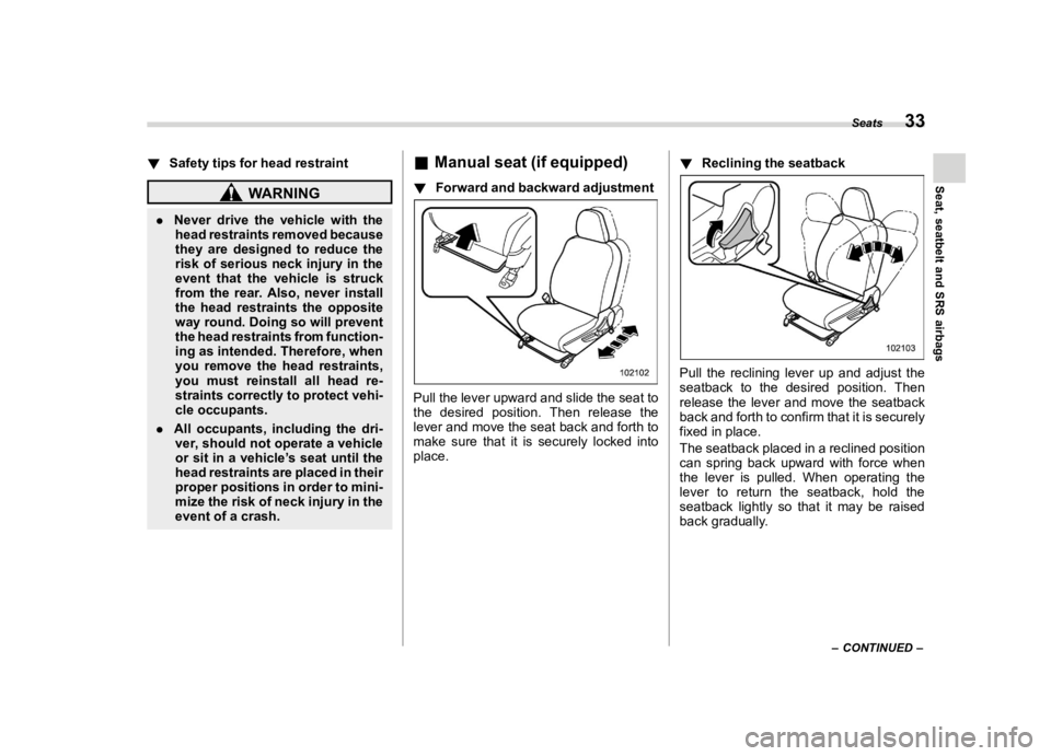 SUBARU FORESTER 2023  Owners Manual ������
