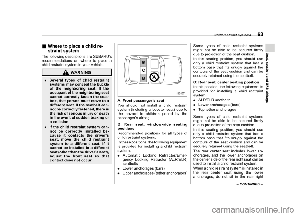 SUBARU FORESTER 2023  Owners Manual ������
