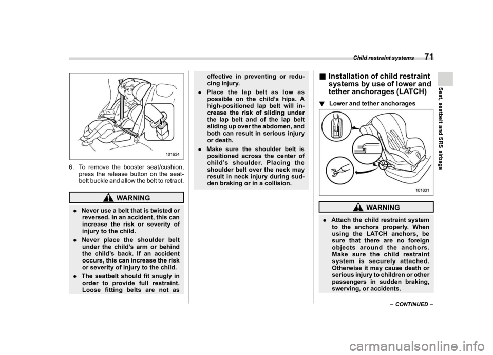 SUBARU FORESTER 2023  Owners Manual ������
