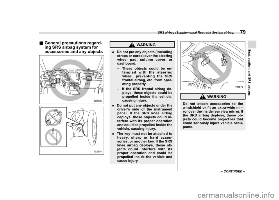 SUBARU FORESTER 2023  Owners Manual ������
