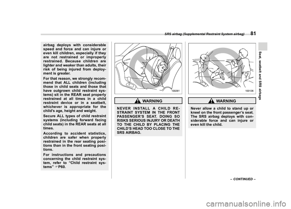SUBARU FORESTER 2023  Owners Manual ������
