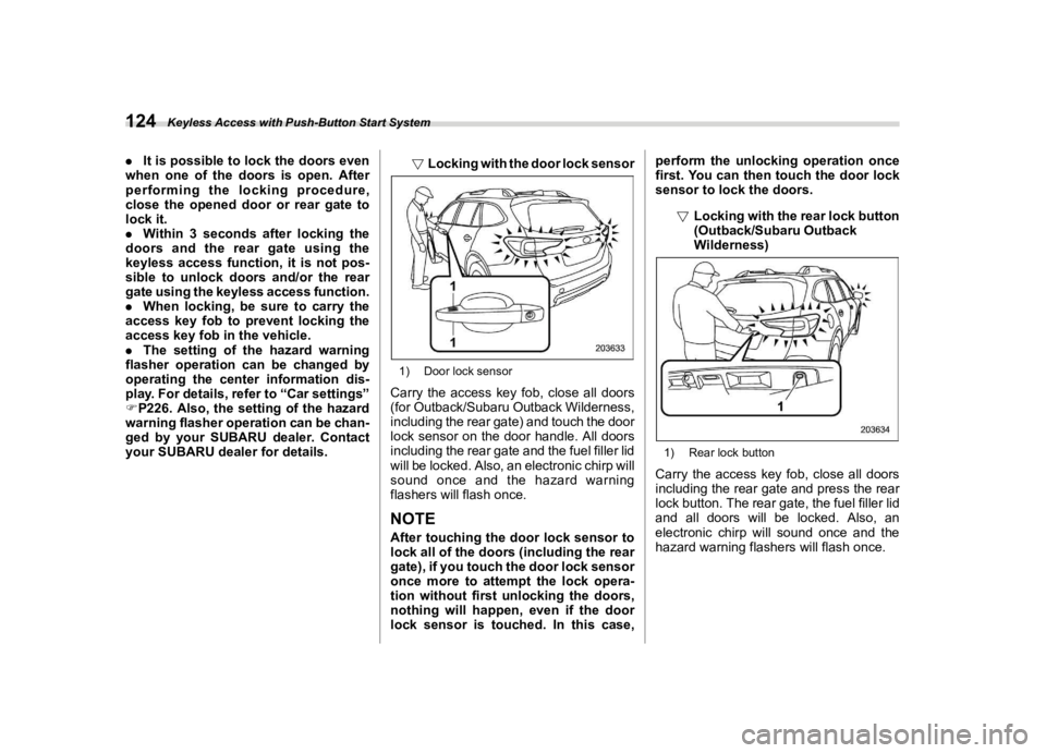 SUBARU LEGACY 2023  Owners Manual �������
