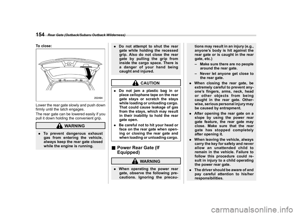 SUBARU LEGACY 2023  Owners Manual �������
