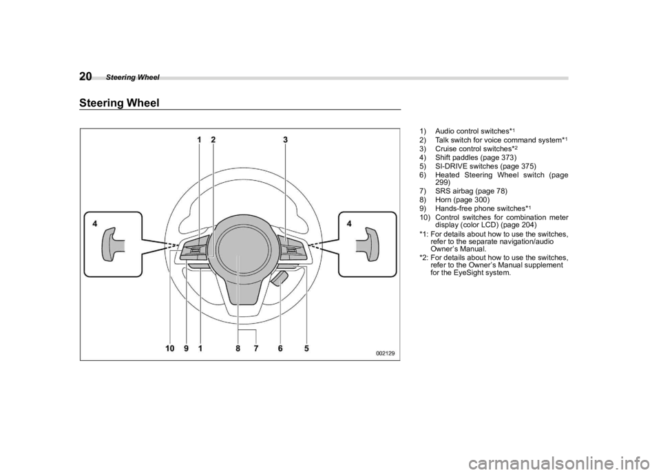 SUBARU LEGACY 2023  Owners Manual ������
