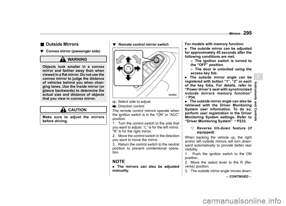SUBARU LEGACY 2023  Owners Manual �������

