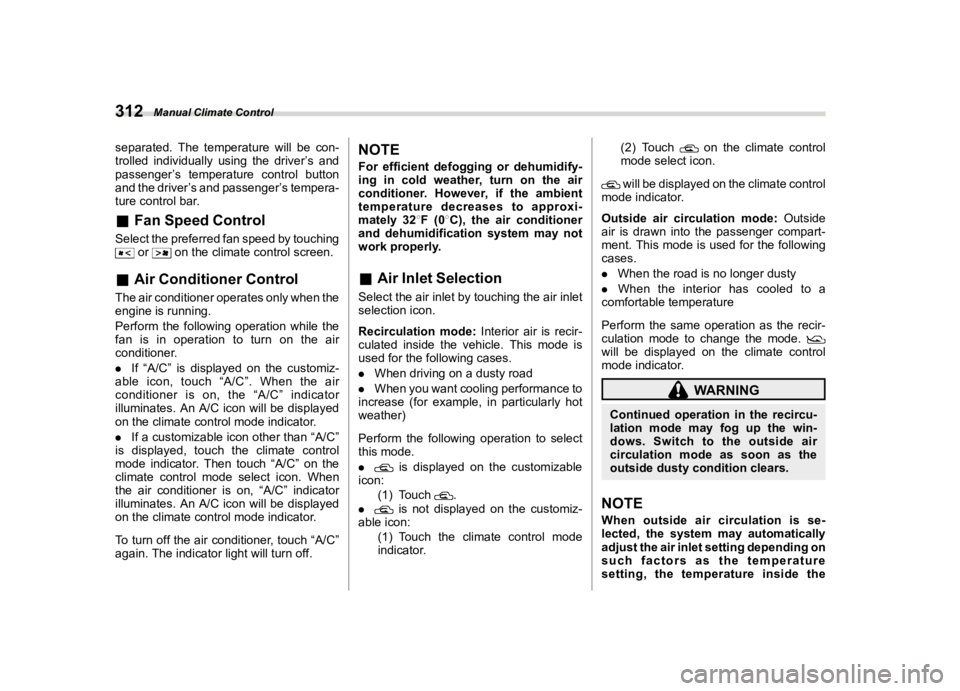 SUBARU LEGACY 2023  Owners Manual �������
