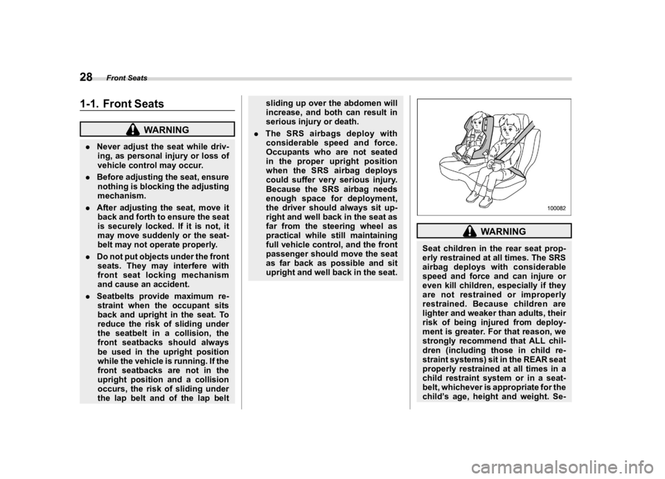 SUBARU LEGACY 2023  Owners Manual ������
