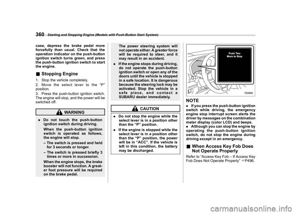 SUBARU LEGACY 2023  Owners Manual �������
