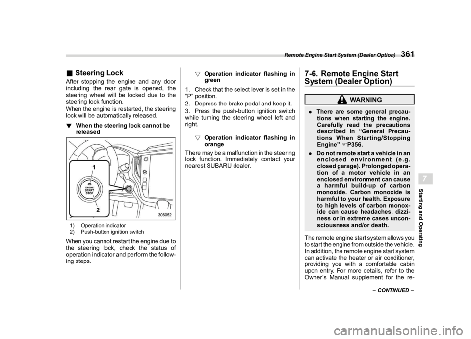 SUBARU LEGACY 2023  Owners Manual �������
