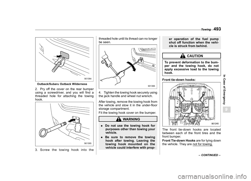 SUBARU LEGACY 2023  Owners Manual �������
