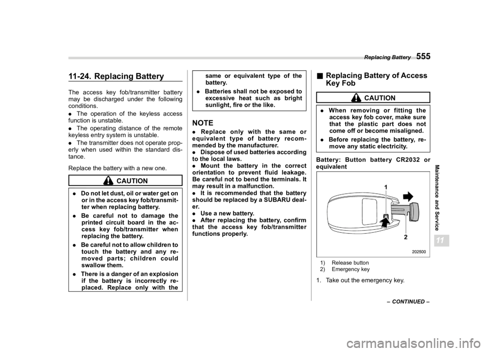 SUBARU LEGACY 2023  Owners Manual �������
